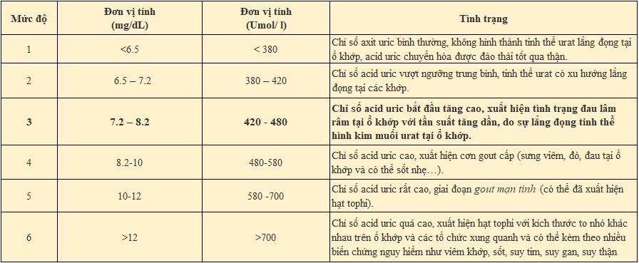 Chỉ số axit uric 480 - Nguyên nhân, triệu chứng và cách điều trị hiệu quả